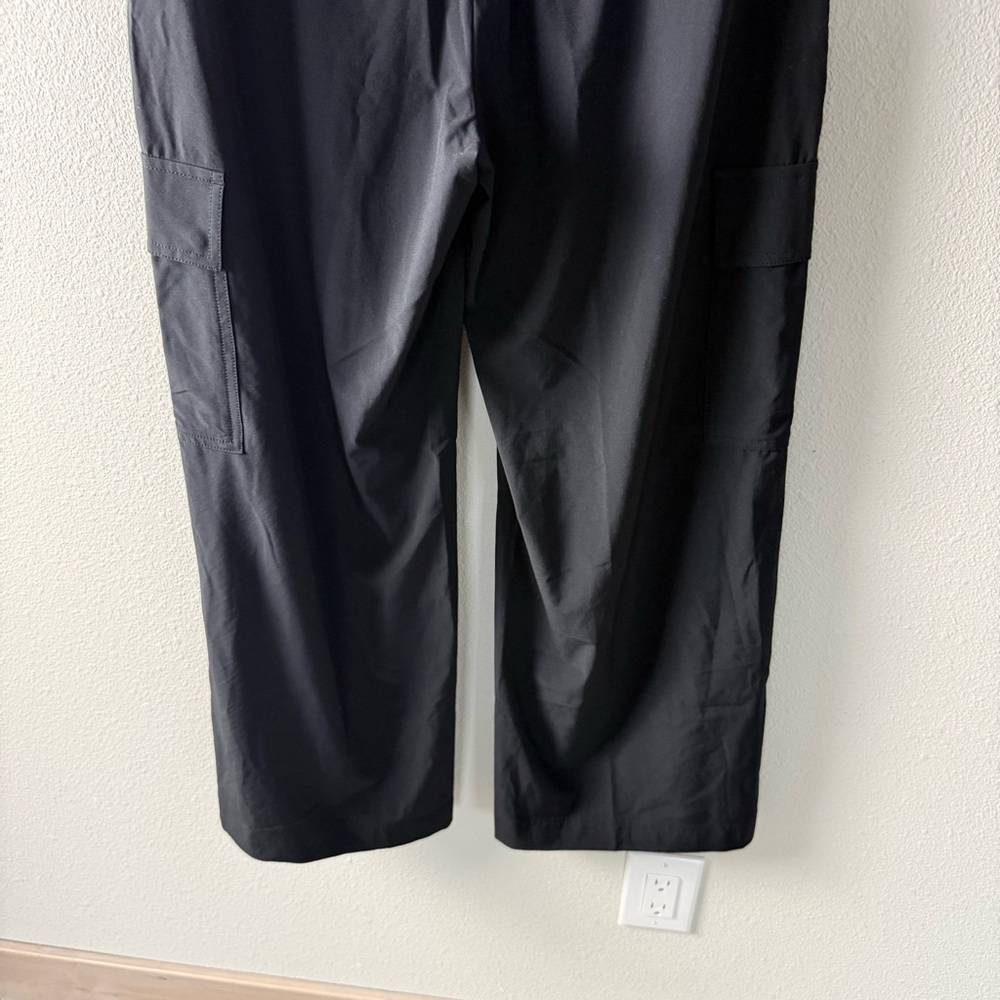 Athleta Brooklyn Heights High Rise Cargo Pant Black Casual Athleisure Women’s 2 - Picture 11 of 13